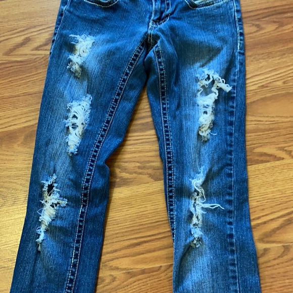 Mudd Skinny Ripped Jeans - Picture 6 of 6